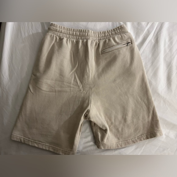 Halfway Dead Cream Sweatshorts (Medium) - Picture 2 of 3